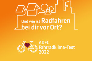 Plakat ADFC Fahrradklima-Test