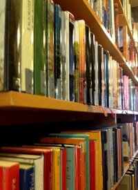 Bild: Bücher im Bücherregal