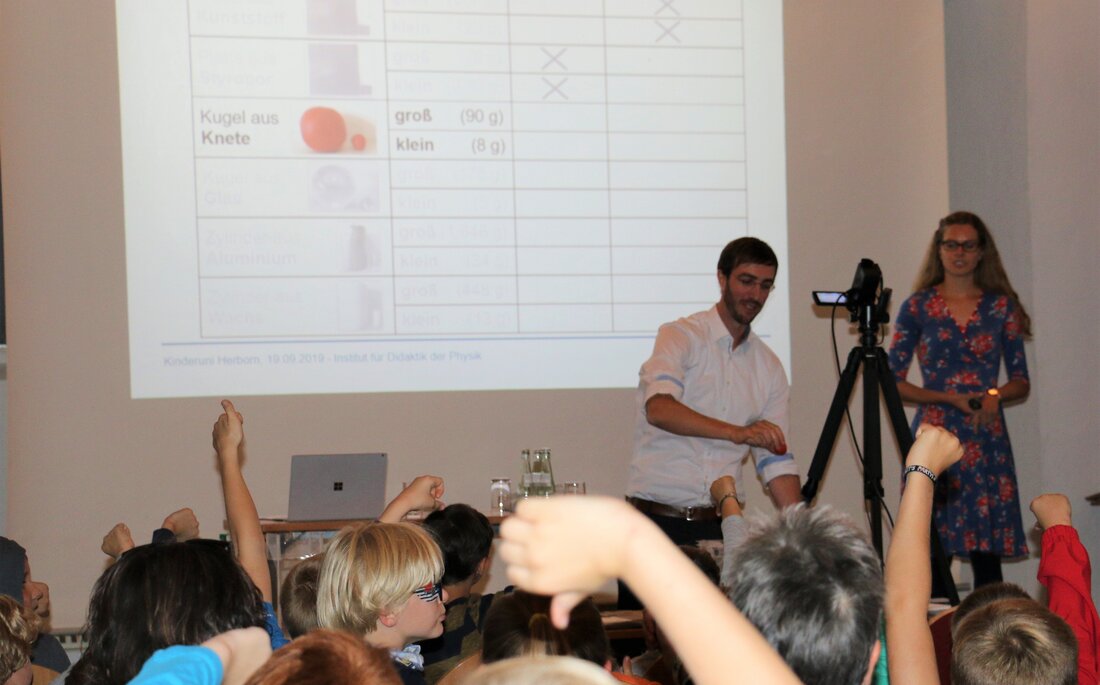 Beispielbild Vorlesung der KinderUni