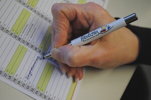 Der Termin für die Bürgerversammlung ist eingetragen.