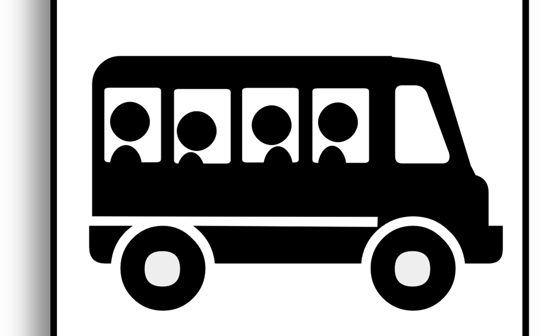 Piktogramm Bus öffentlicher Verkehr