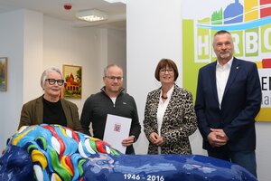 Bescheidübergabe mit Klimaministerin Priska Hinz, Förderung eines Wasserkonzepts
