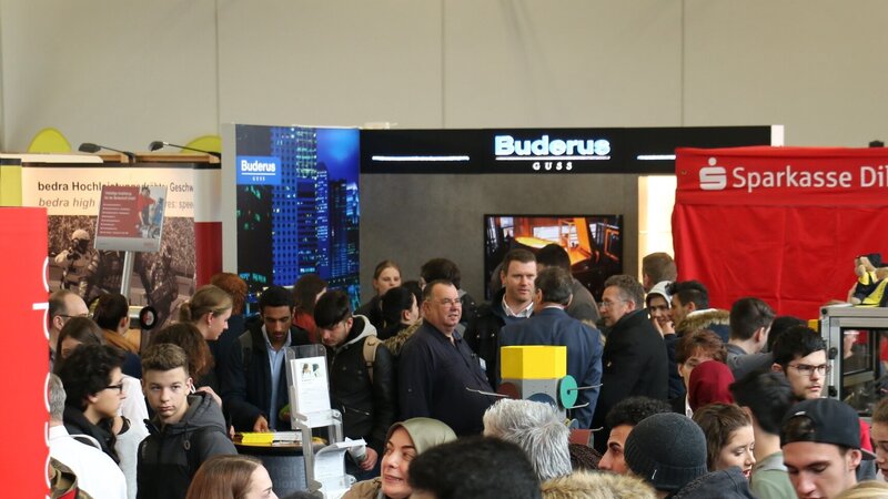 Archivbild von der Ausbildungs- und Studienmesse Herborn