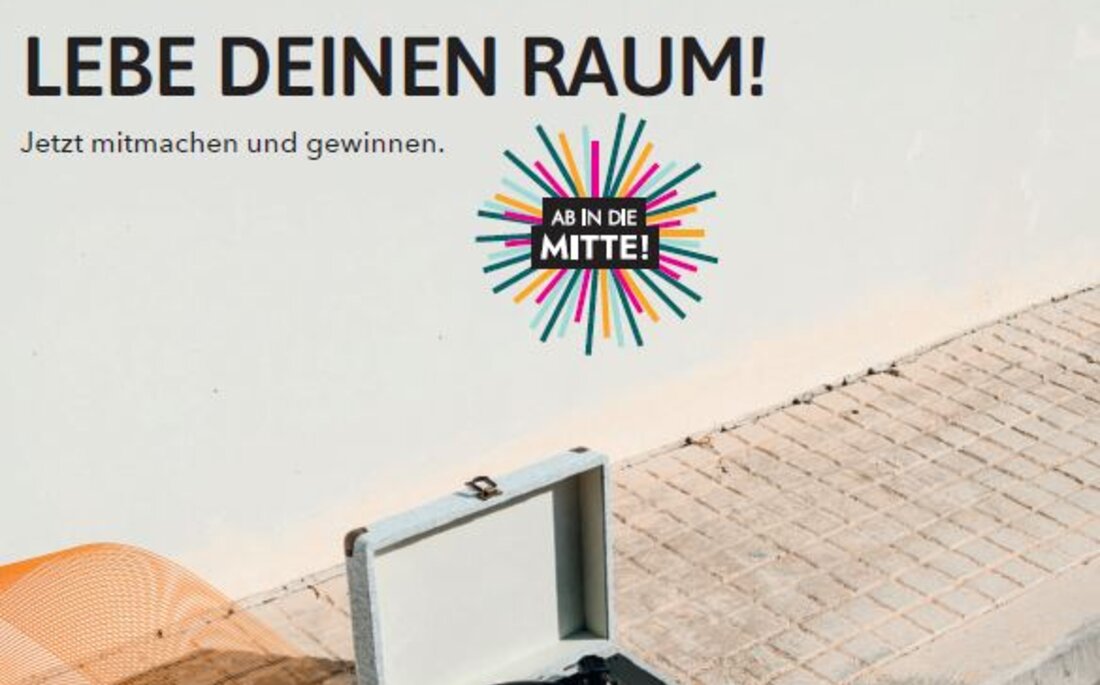 Bild des Projektflyers "Lebe deinen Raum"