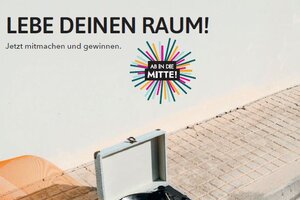 Bild des Projektflyers "Lebe deinen Raum"