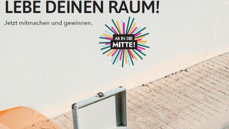 Bild des Projektflyers "Lebe deinen Raum"