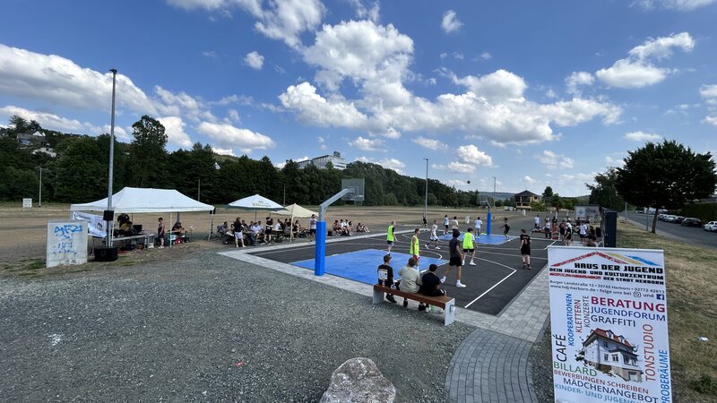  Einweihung Streetball-Feld