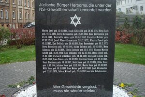 Bild des Holocaust-Mahnmals Herborn