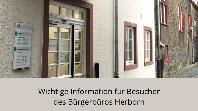 Beispielbild Bürgerbüro Herborn