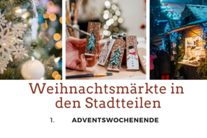 Beispielbild Weihnachtsmärkte in den Stadtteilen