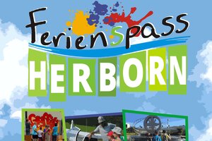 Vorderseite des Ferienpass-Flyers