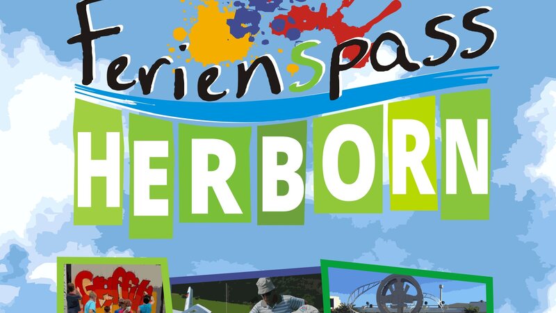 Vorderseite des Ferienpass-Flyers