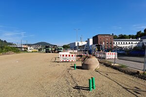 Bild der Freifläche hinter dem Herborner Bahnhof