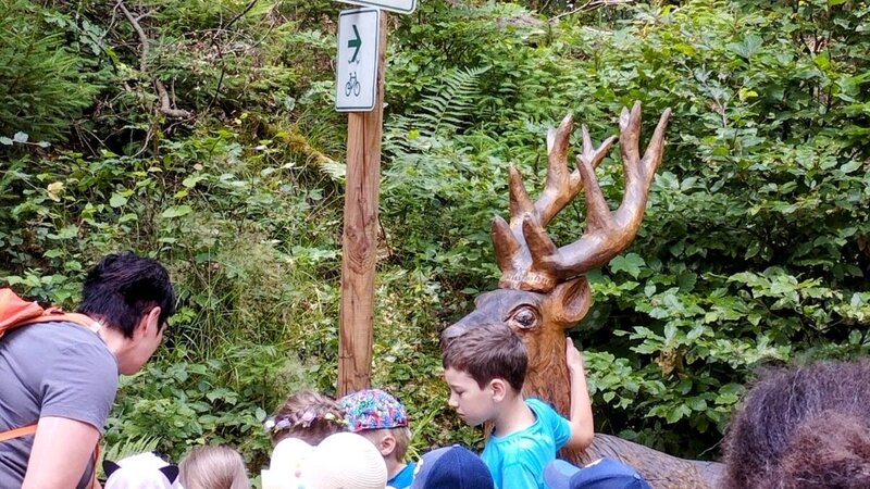 Beispielbild Kita-Kinder auf Wanderschaft