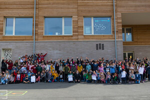 Gruppenbild der Diesterwegschule Herborn