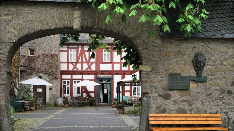 Bild des Innenhof der Hohen Schule