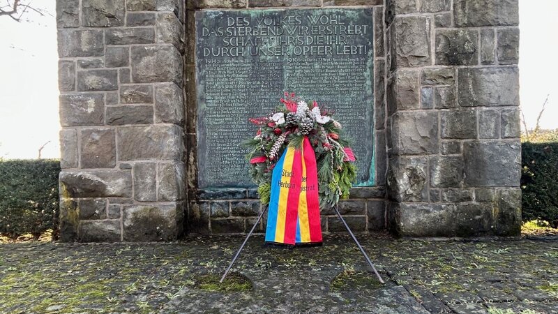 Beispielbild Kriegs-Mahnmal im Marienbader Park