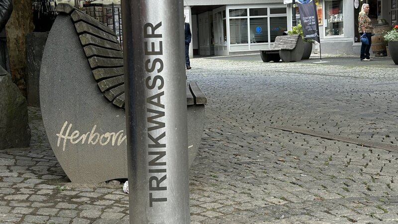 Bild des öffentlichen Trinkbrunnens.