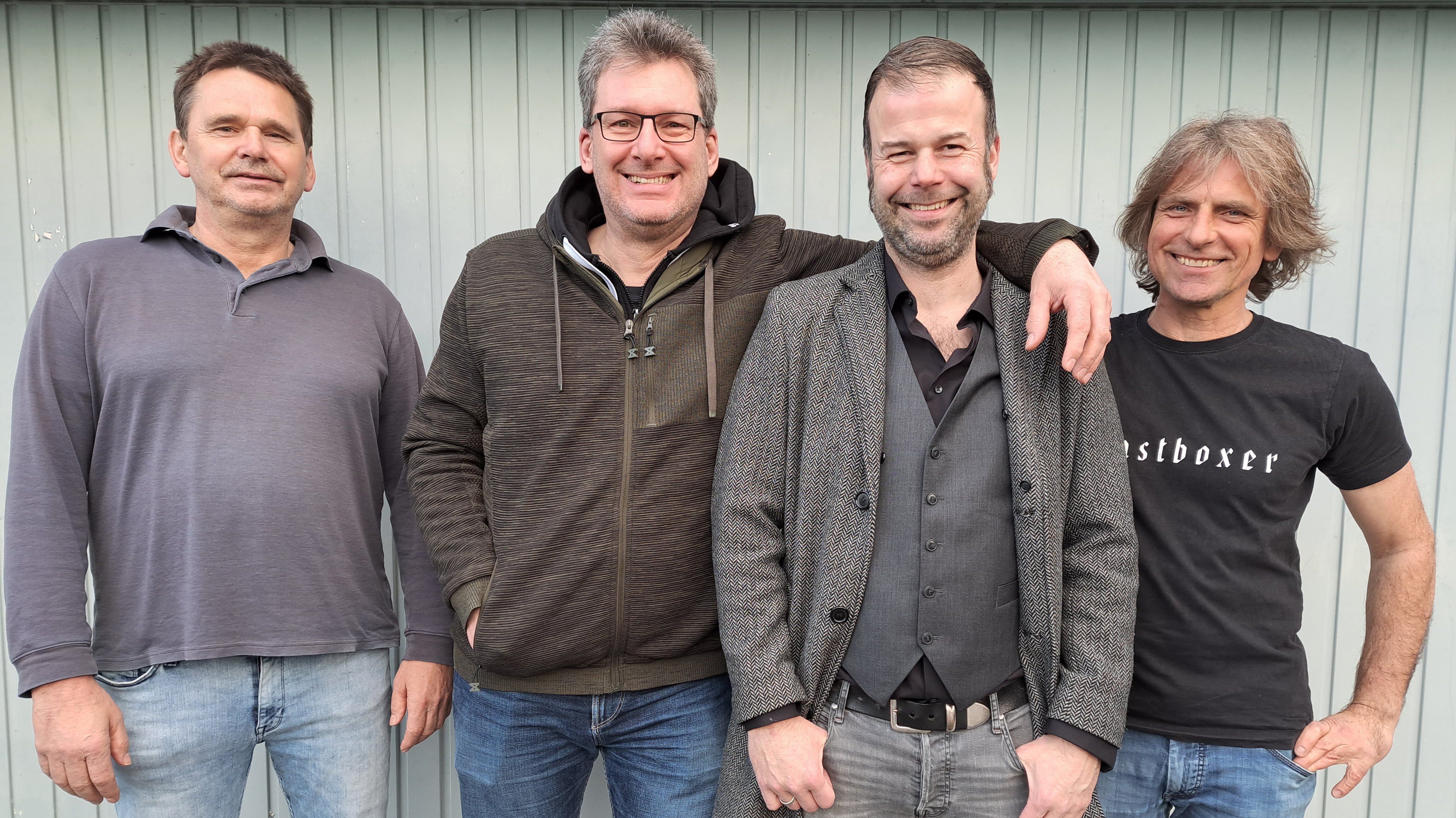 Bild der Band Knastboxer aus Herborn, vier Männer