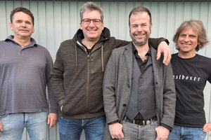 Bild der Band Knastboxer aus Herborn, vier Männer