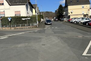 Bild der Friedrich-Ebert-Straße Herborn vor der grundhaften Erneuerung