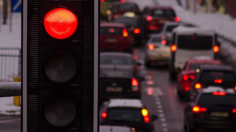 Beispielbild Rote Ampel