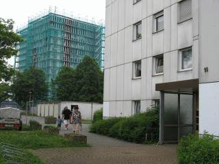 Das Hochhaus in der Schumannstr. 7 wird renoviert