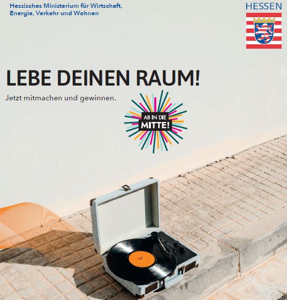 Bild des Projektflyers "Lebe deinen Raum"