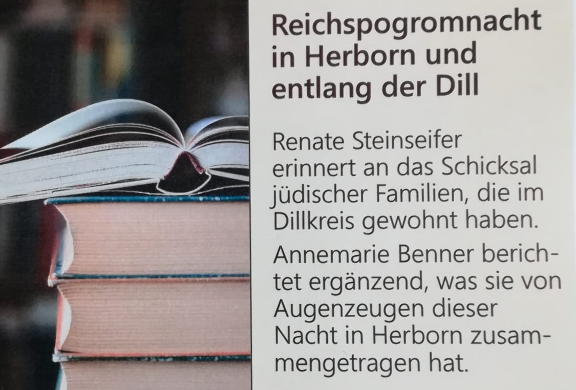 Beispielbild Autorenlesung Renate Steinseifer