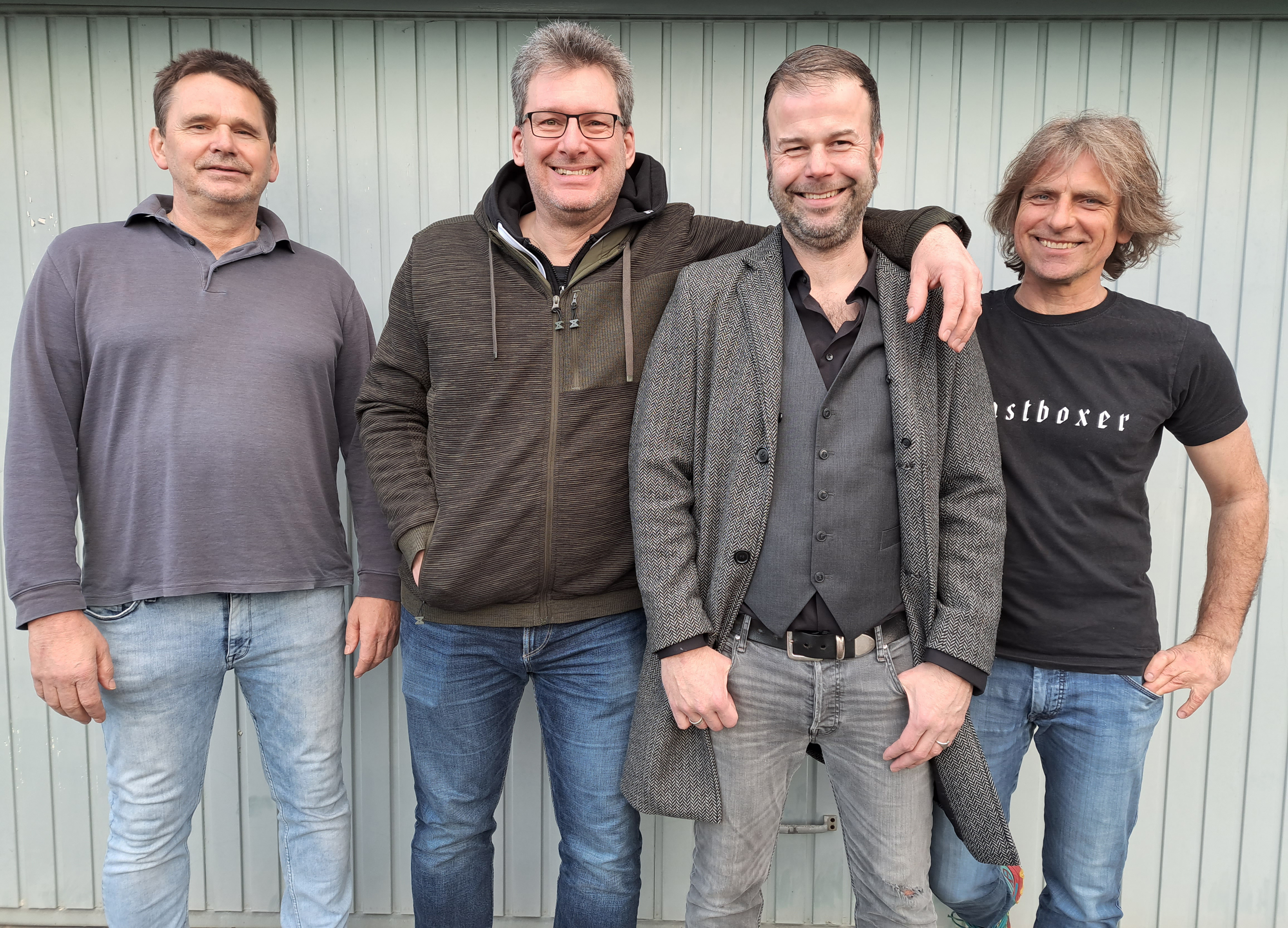 Bild der Band Knastboxer aus Herborn, vier Männer