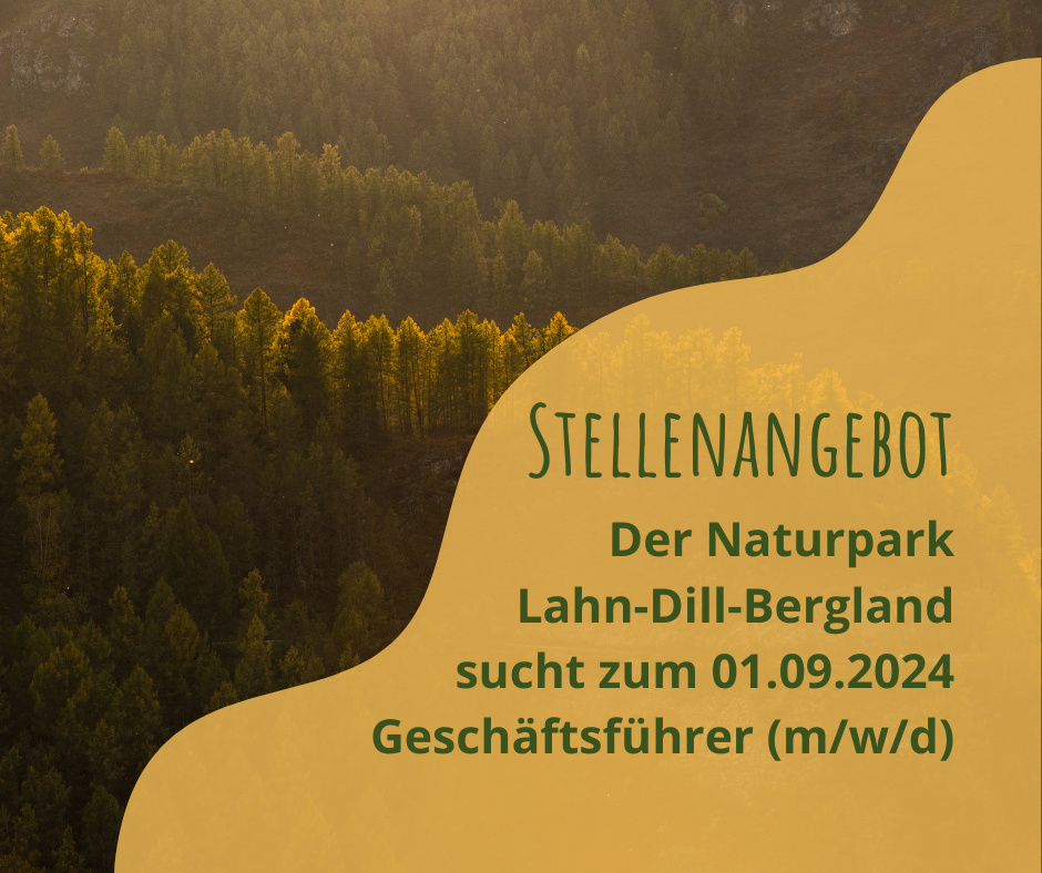 Beispielbild Stellenangebot Naturpark Lahn-Dill-Bergland