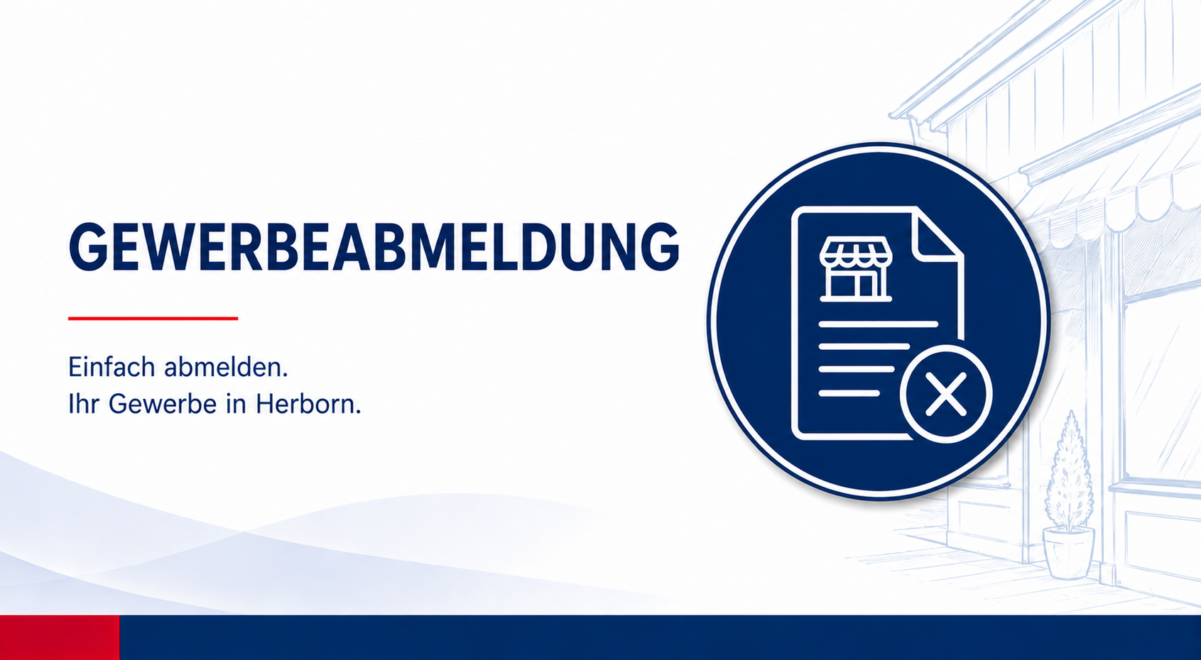 Gewerbe: Abmeldung